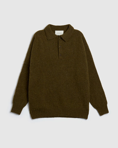Knitted Polo - Hillside