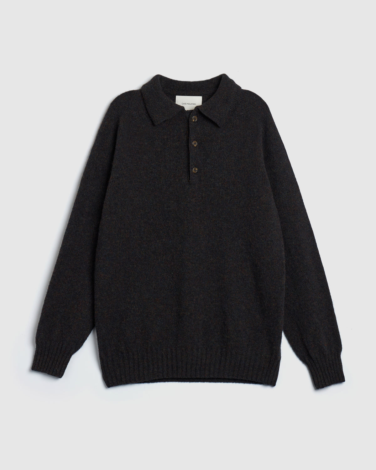 Knitted Polo - Mercury