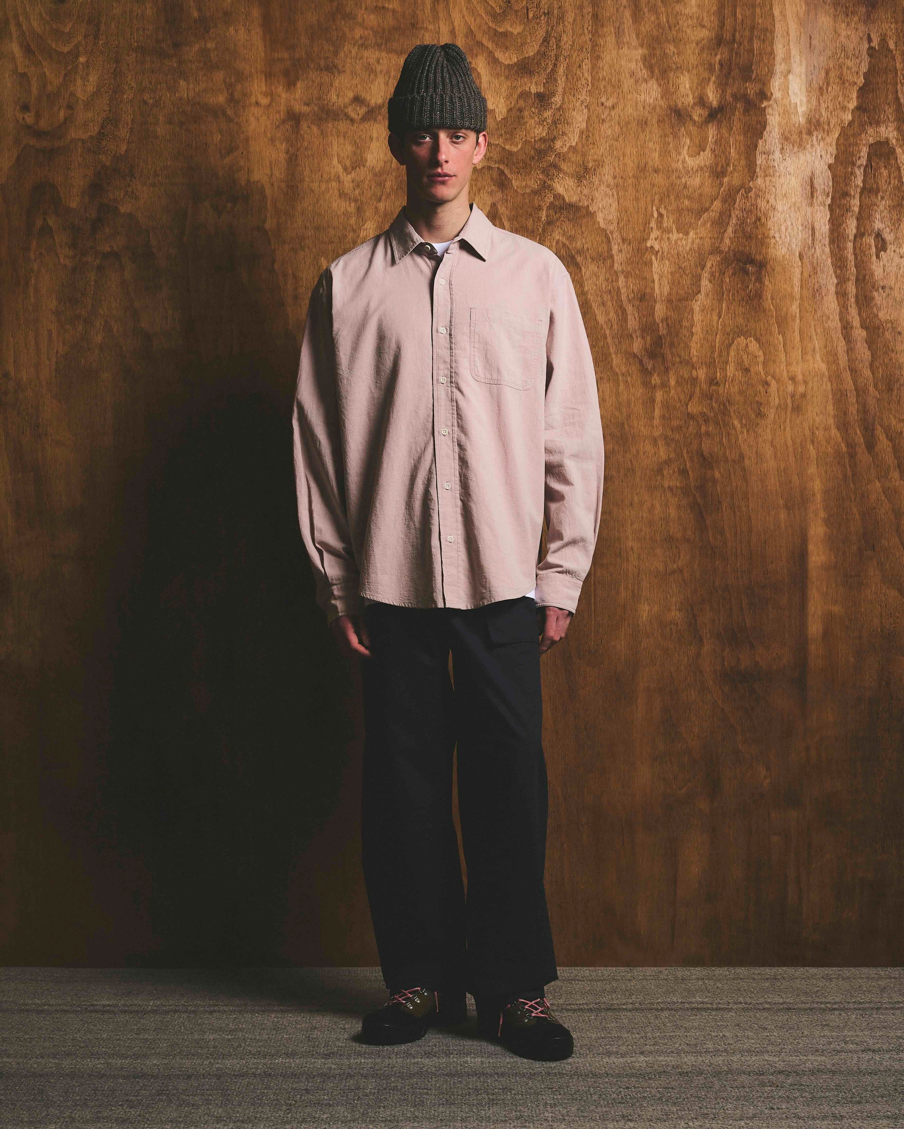 Heirloom Cotton Heritage Shirt - Washed Rose