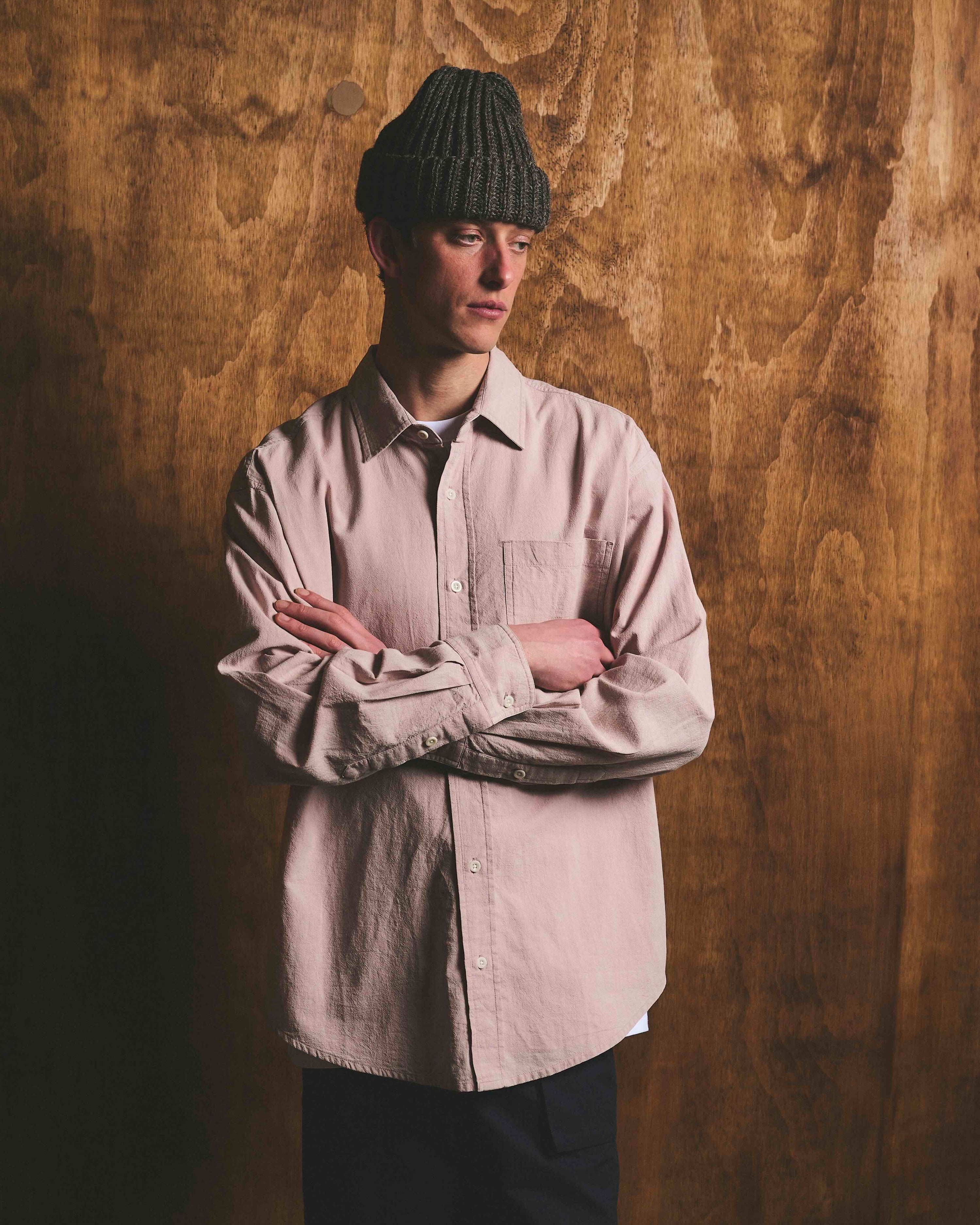 Heirloom Cotton Heritage Shirt - Washed Rose
