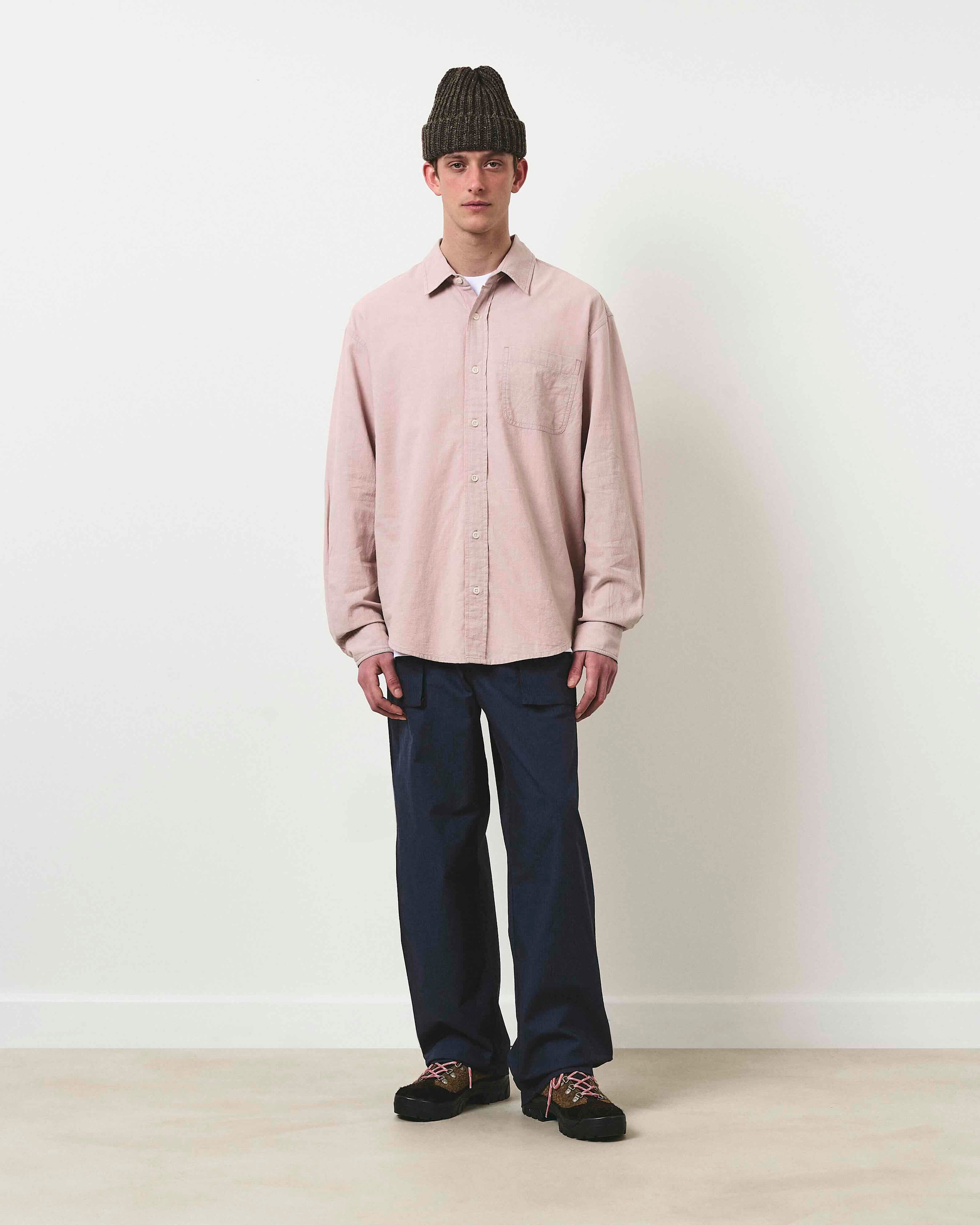 Heirloom Cotton Heritage Shirt - Washed Rose