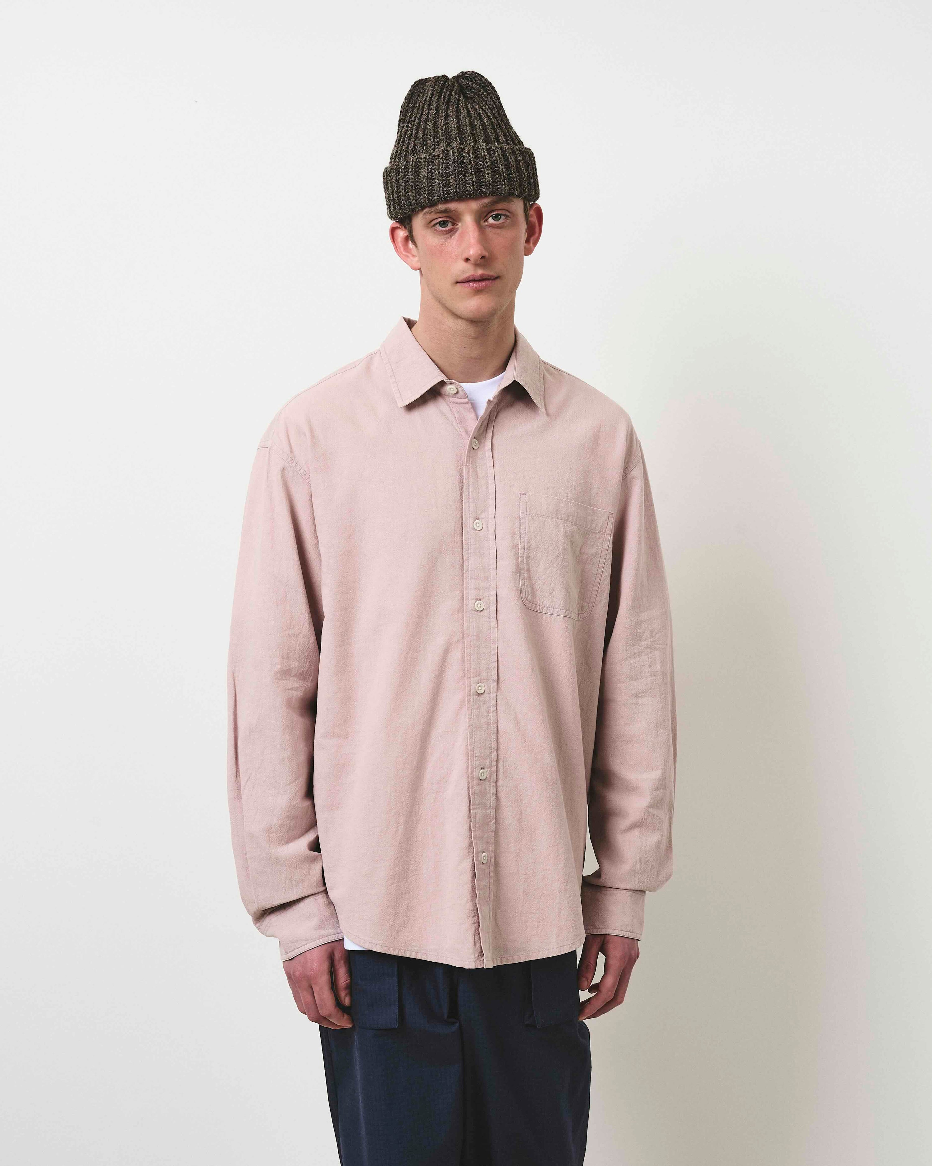 Heirloom Cotton Heritage Shirt - Washed Rose