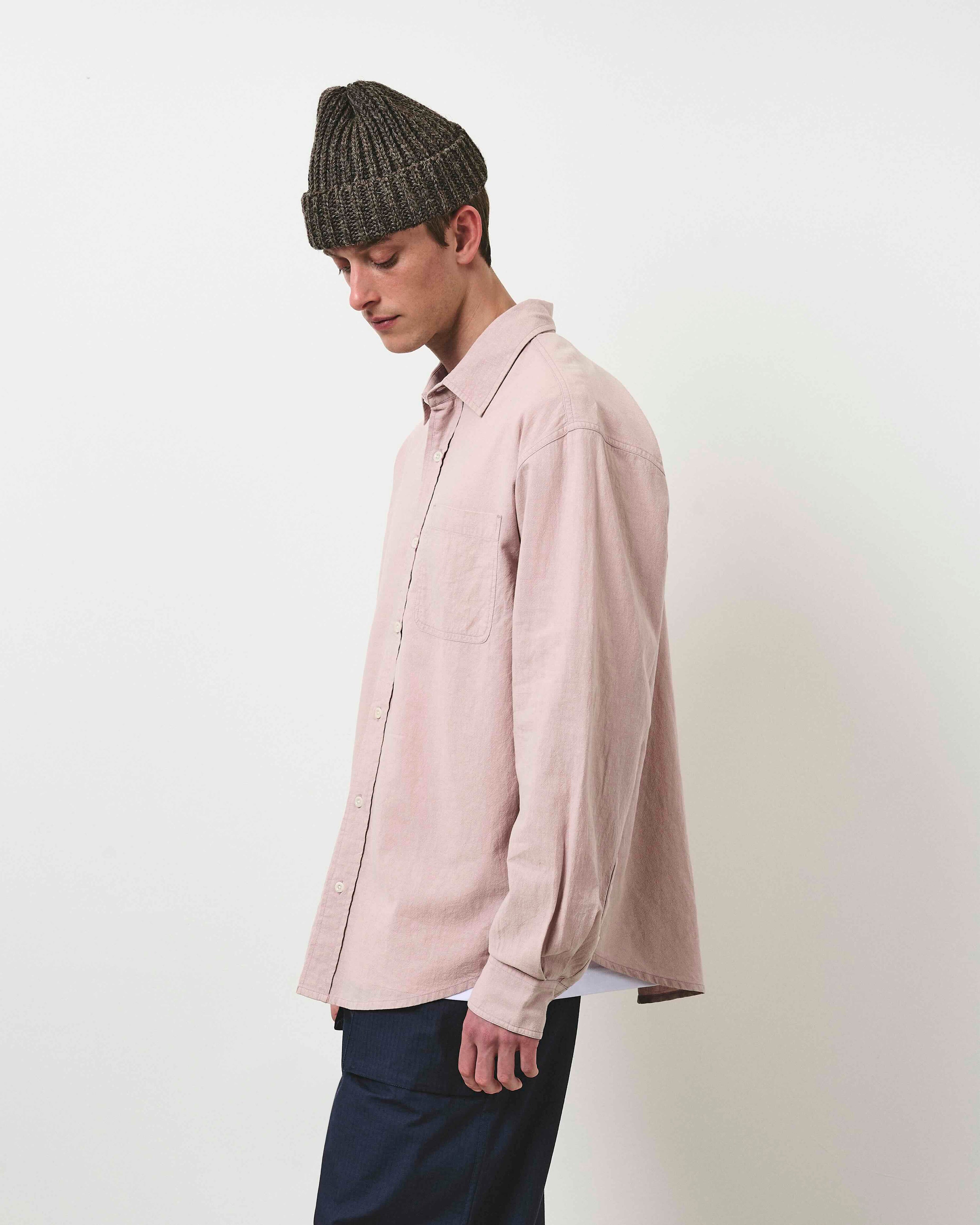 Heirloom Cotton Heritage Shirt - Washed Rose