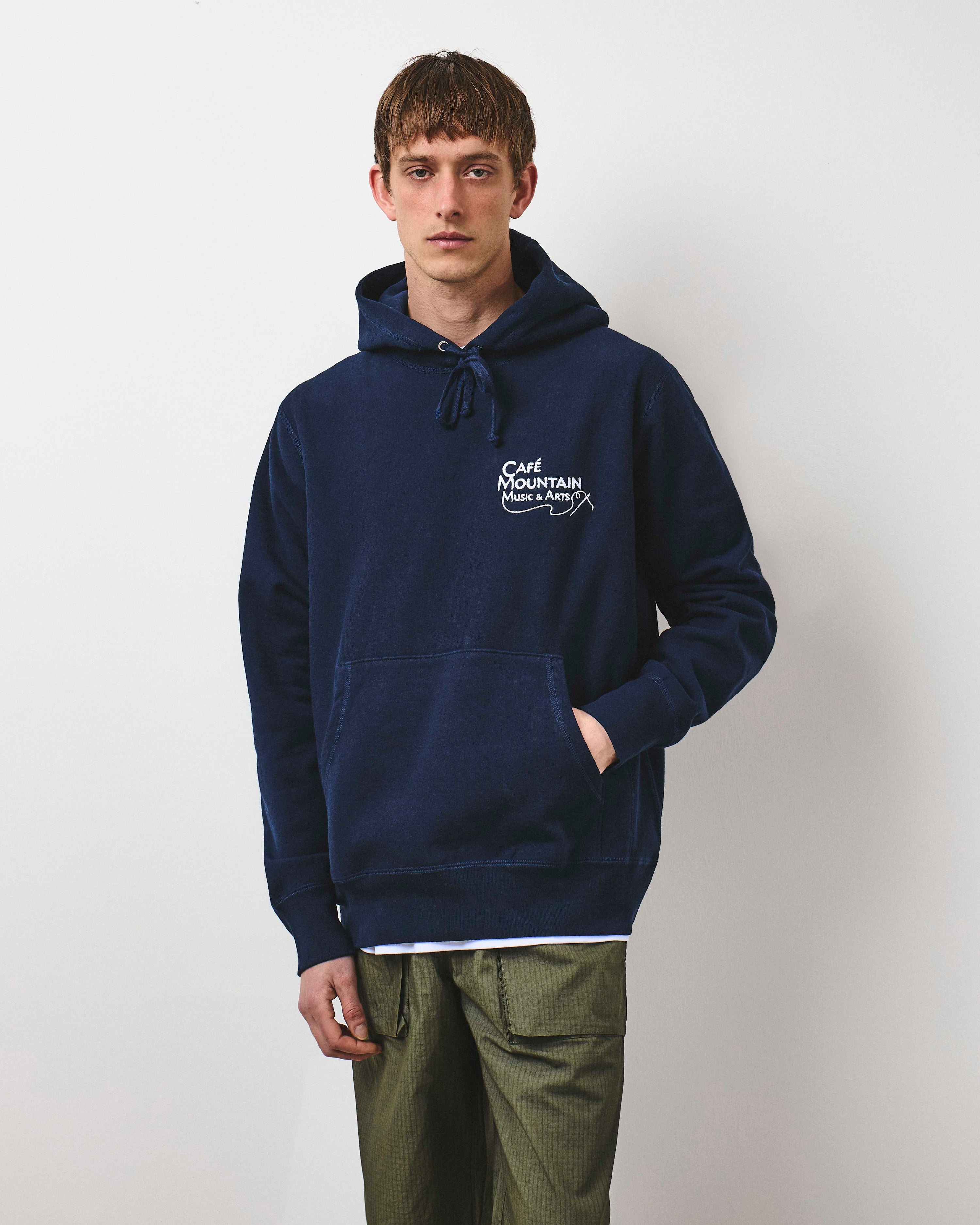 Needle And Thread Hoody - Deep Navy and Natural