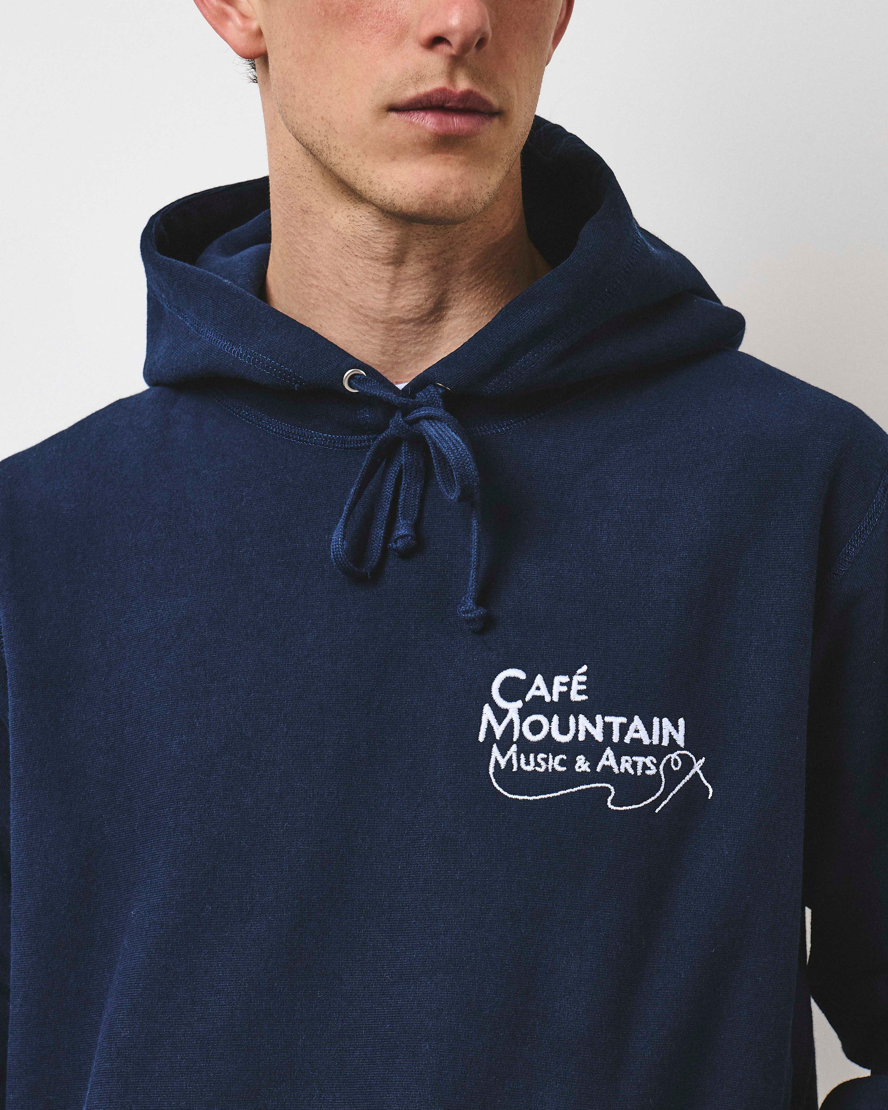 Needle And Thread Hoody - Deep Navy and Natural