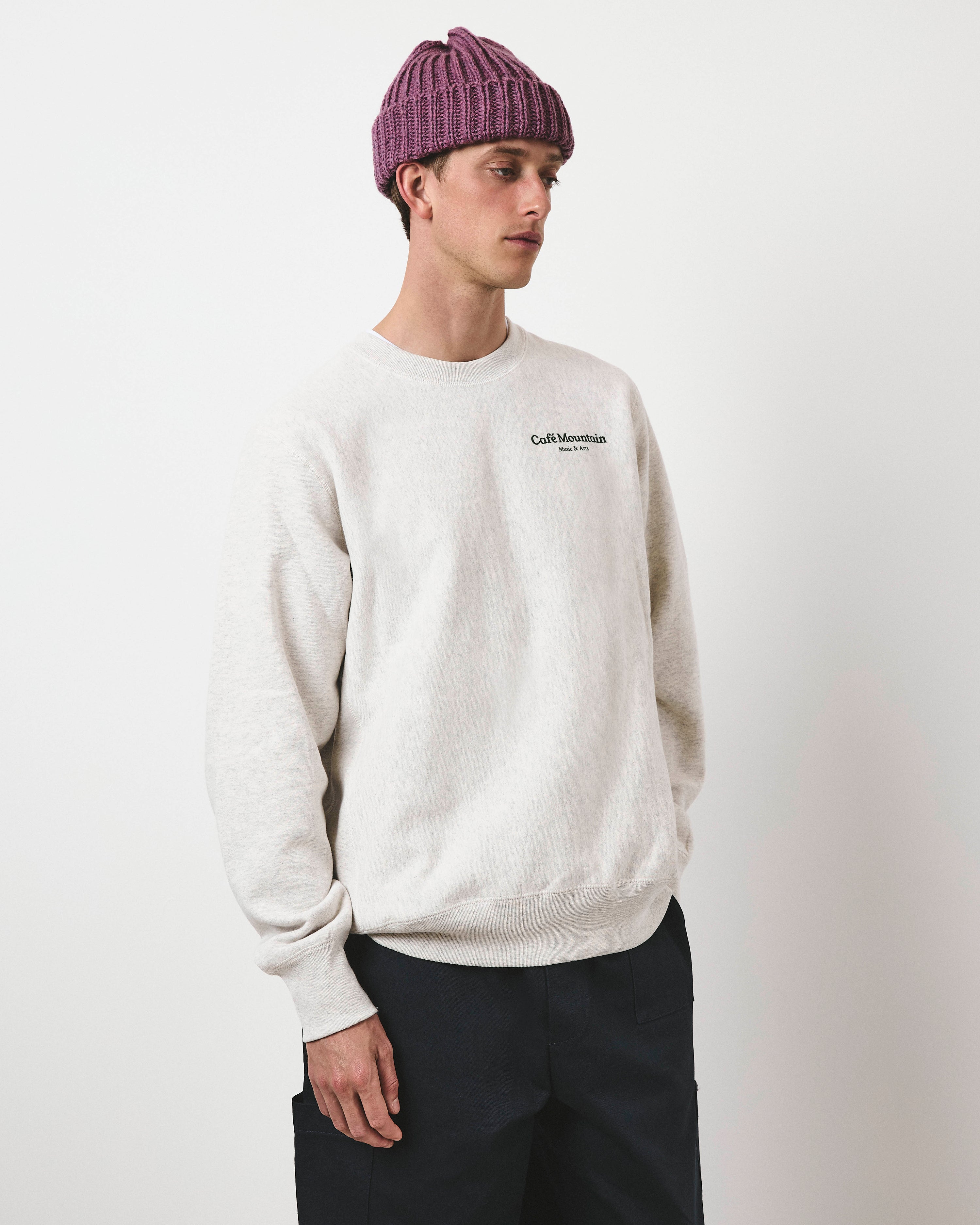 Music and Arts Club Crew Sweat - Vintage Heather