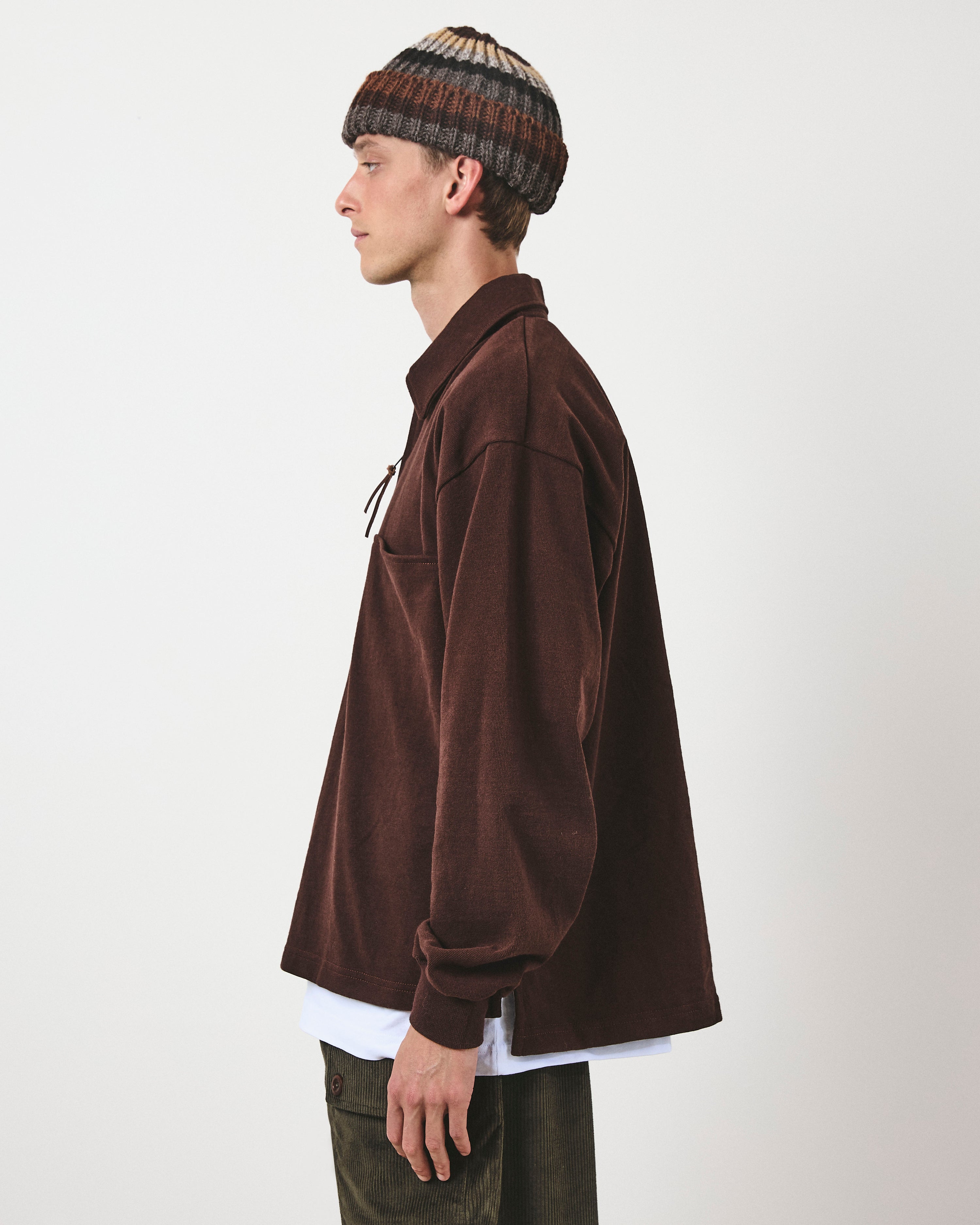 Quarter Zip Heavy Sweat - Earth