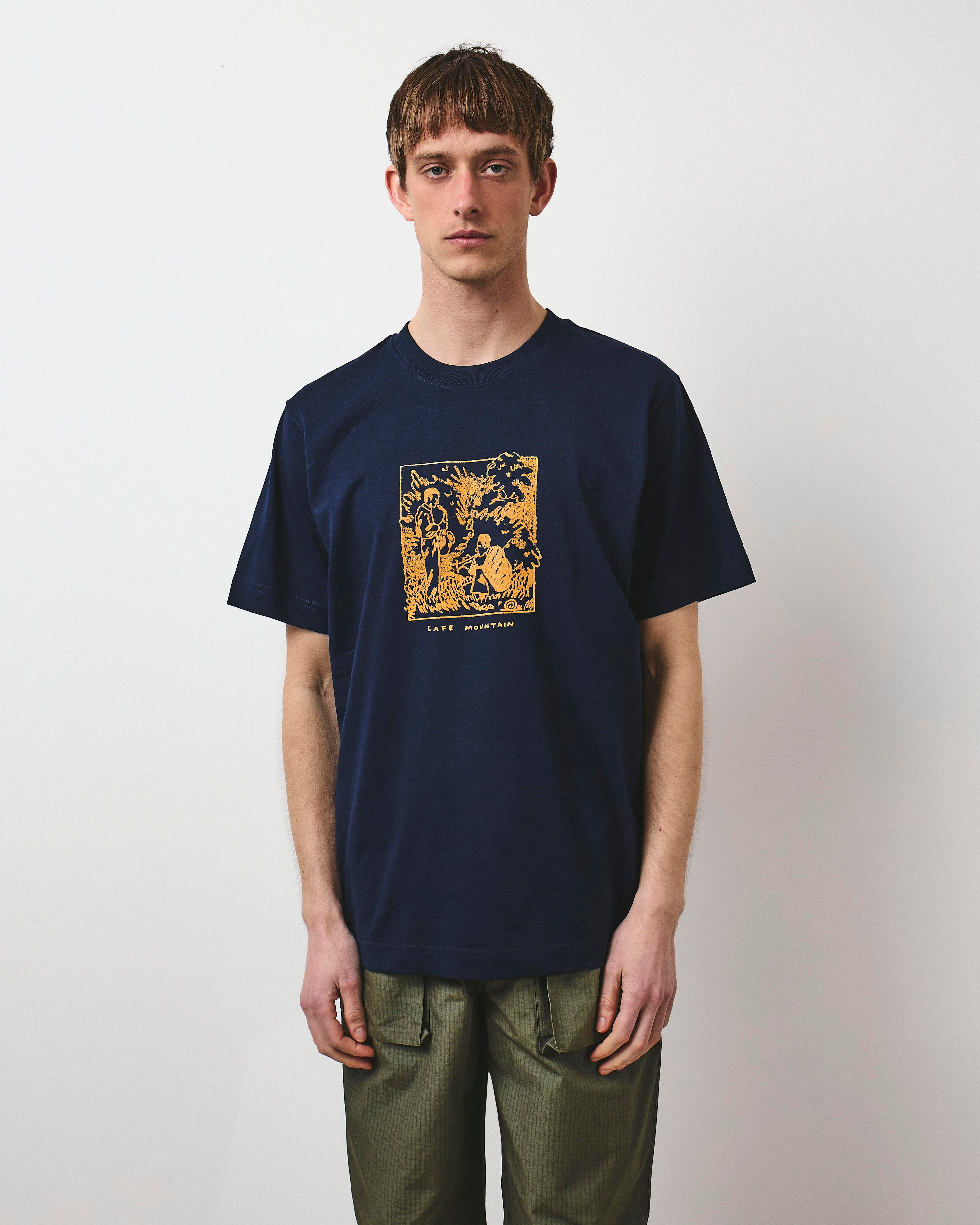 Rhythm In Nature Tee - Deep Navy
