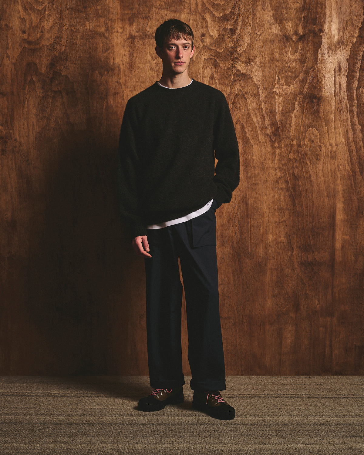Johnson Crew Knit - Mercury