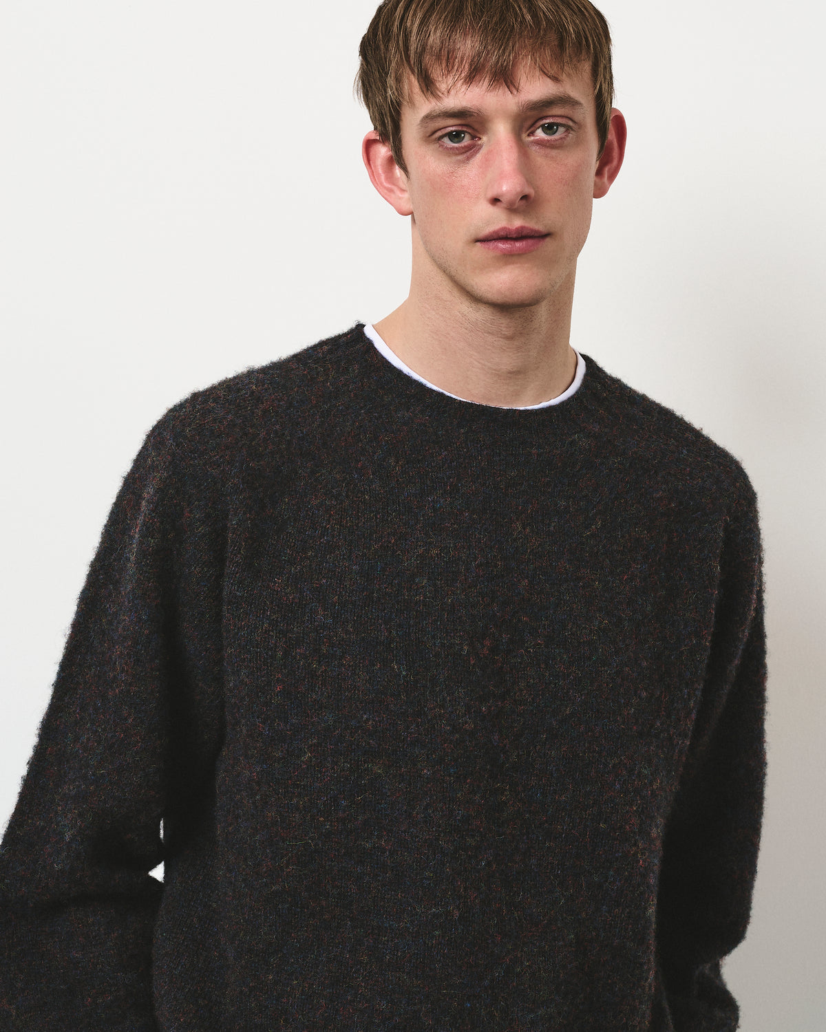 Johnson Crew Knit - Mercury