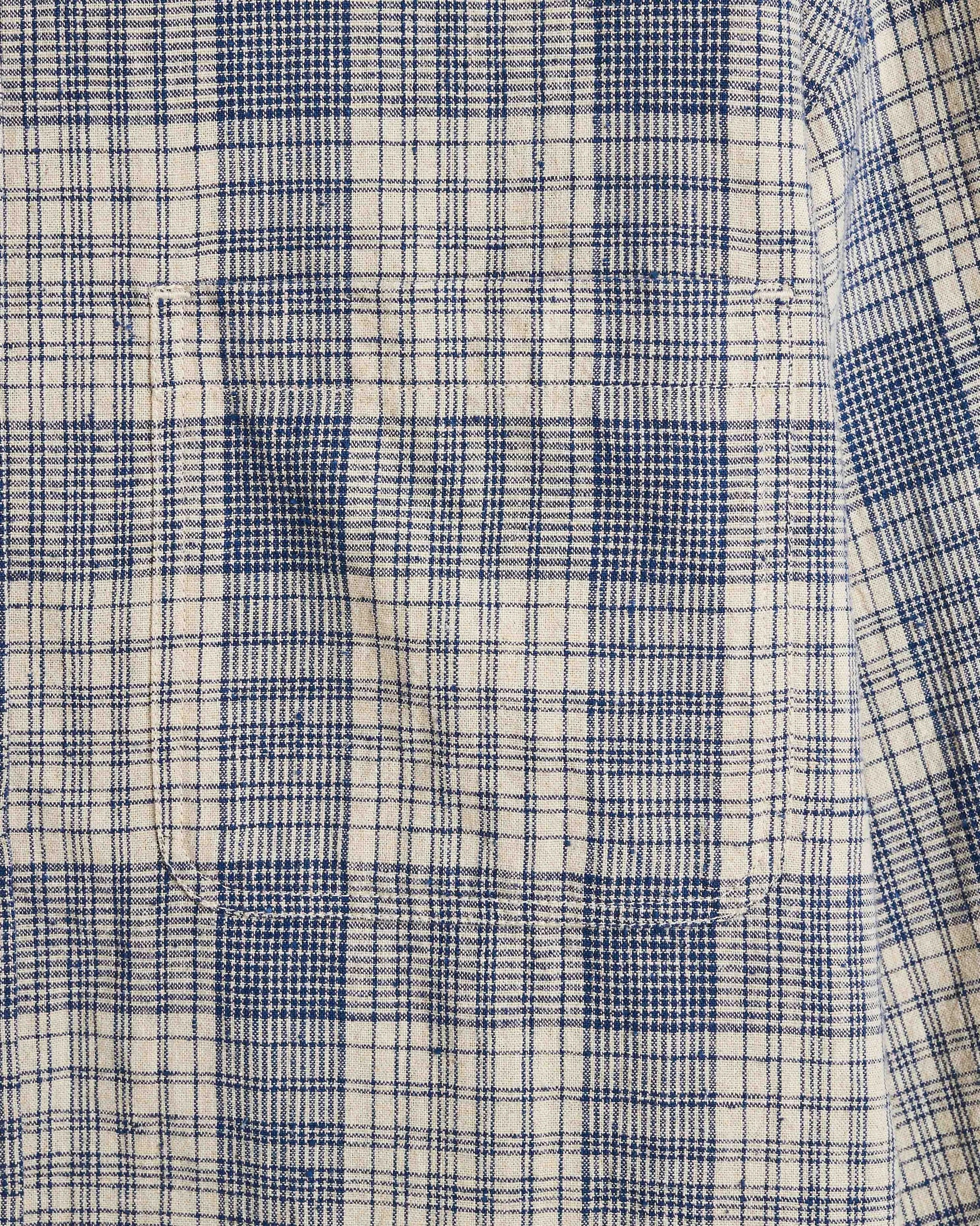 Heritage Shirt - Ecru Slub Check