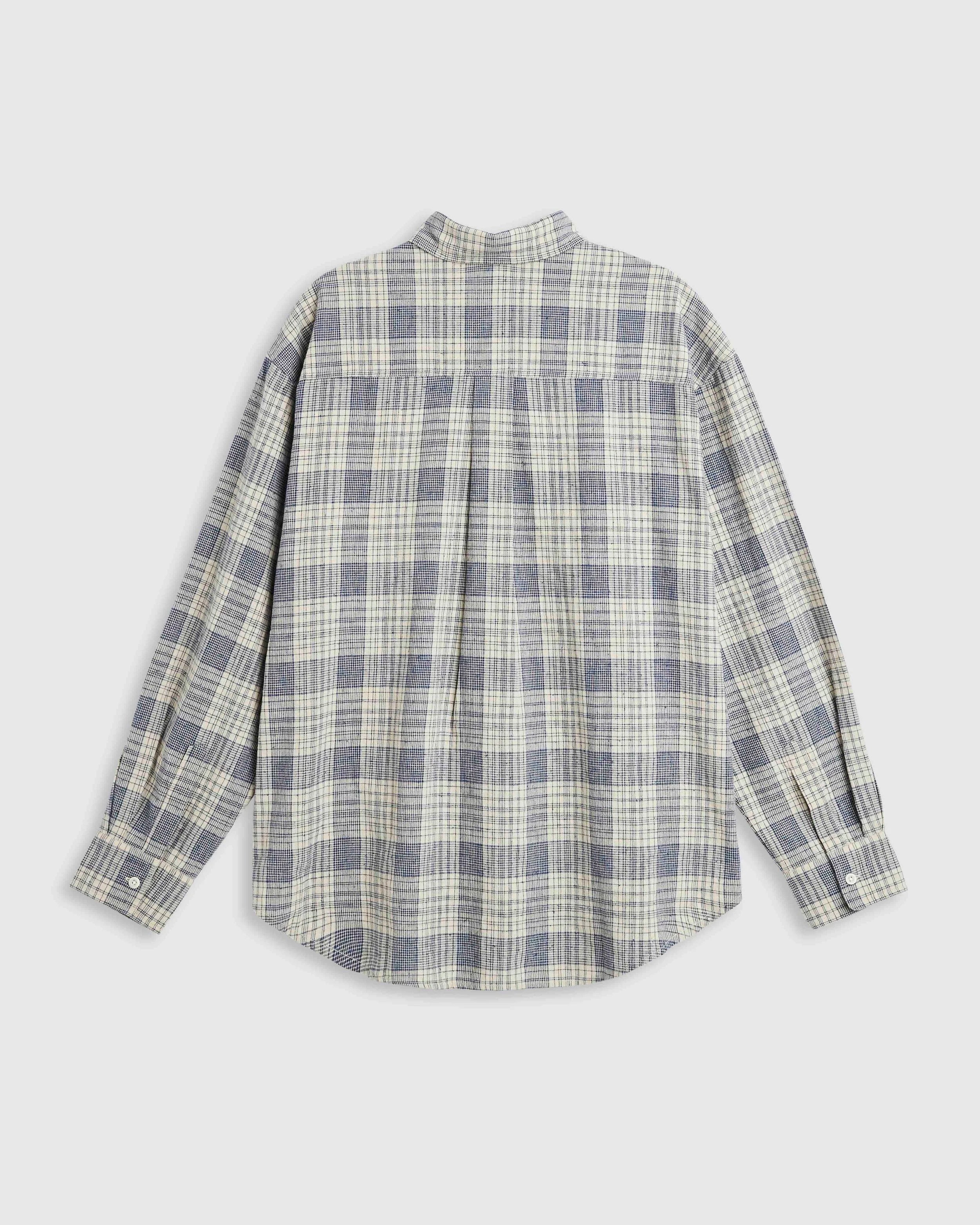 Heritage Shirt - Ecru Slub Check