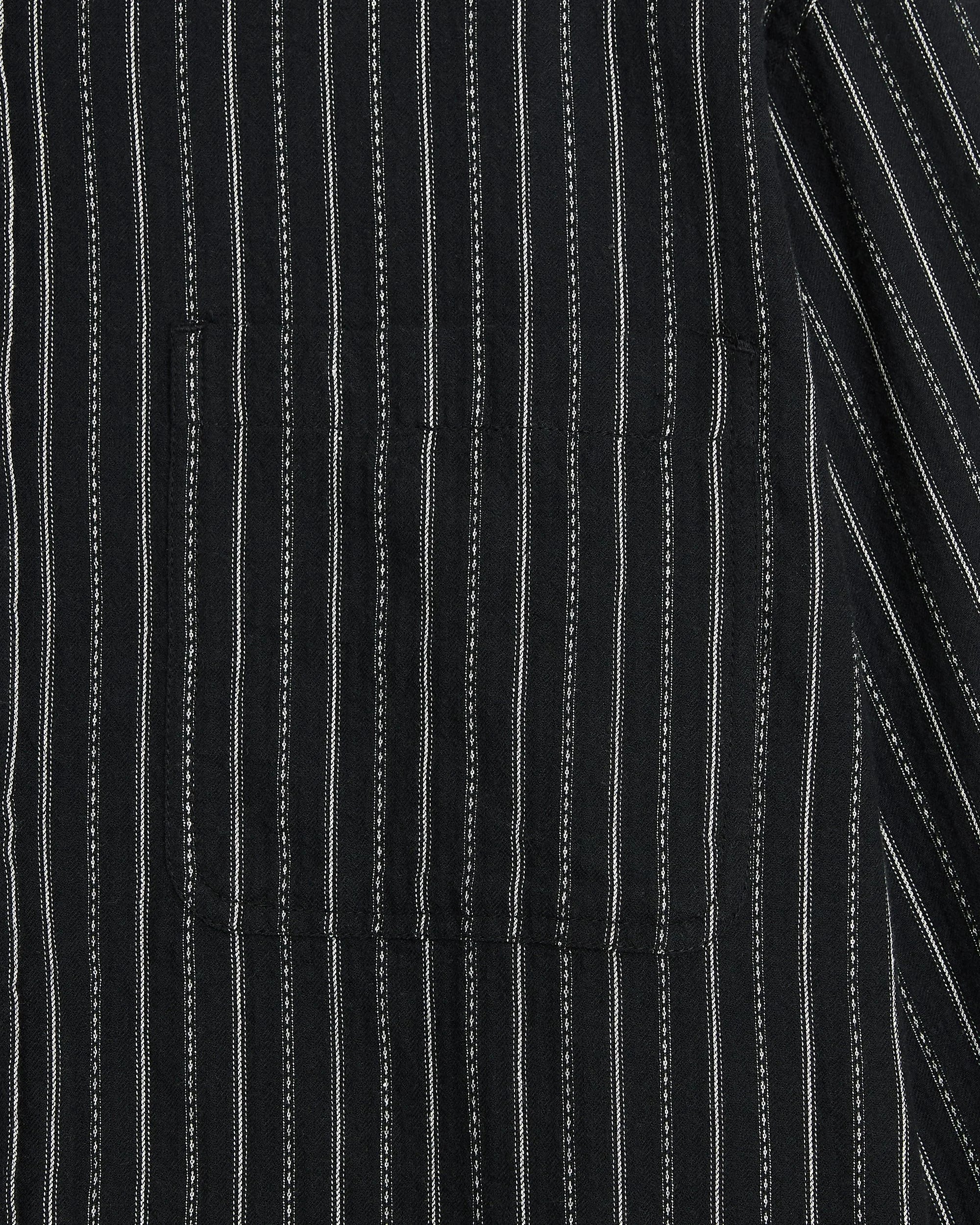 Dotted Stripe Heritage Shirt - Midnight