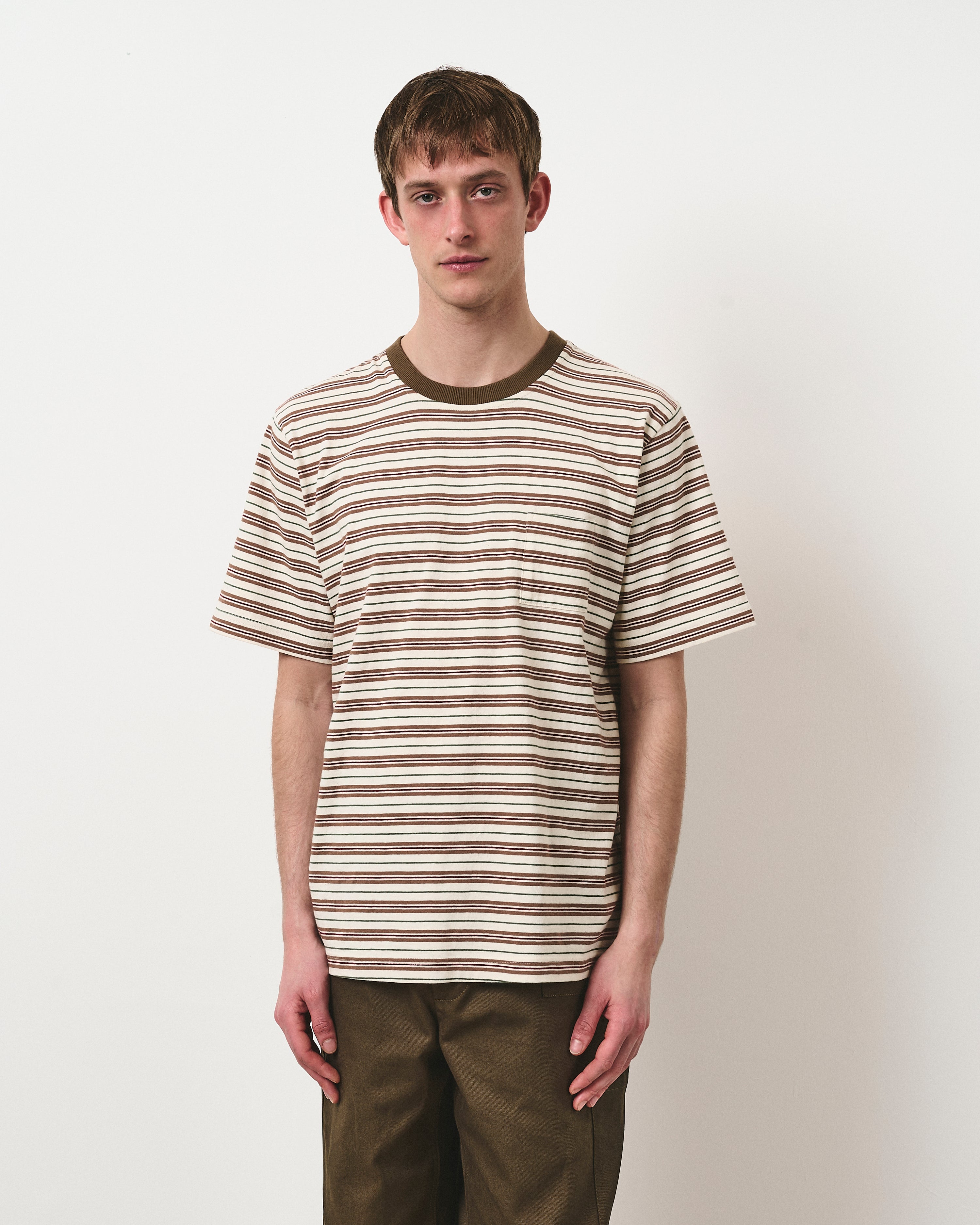 Striped Tee - Earth Stripe