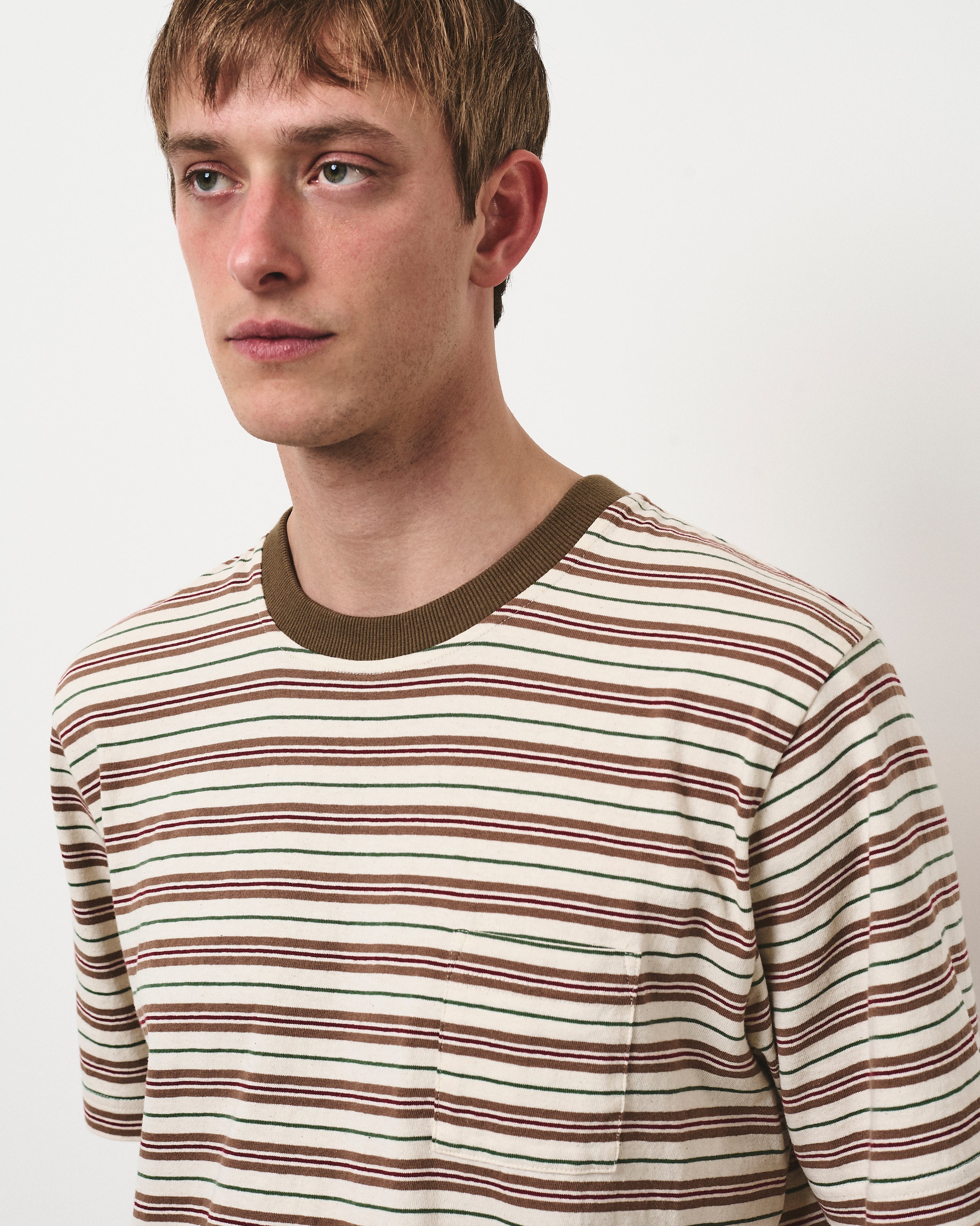 Striped Tee - Earth Stripe