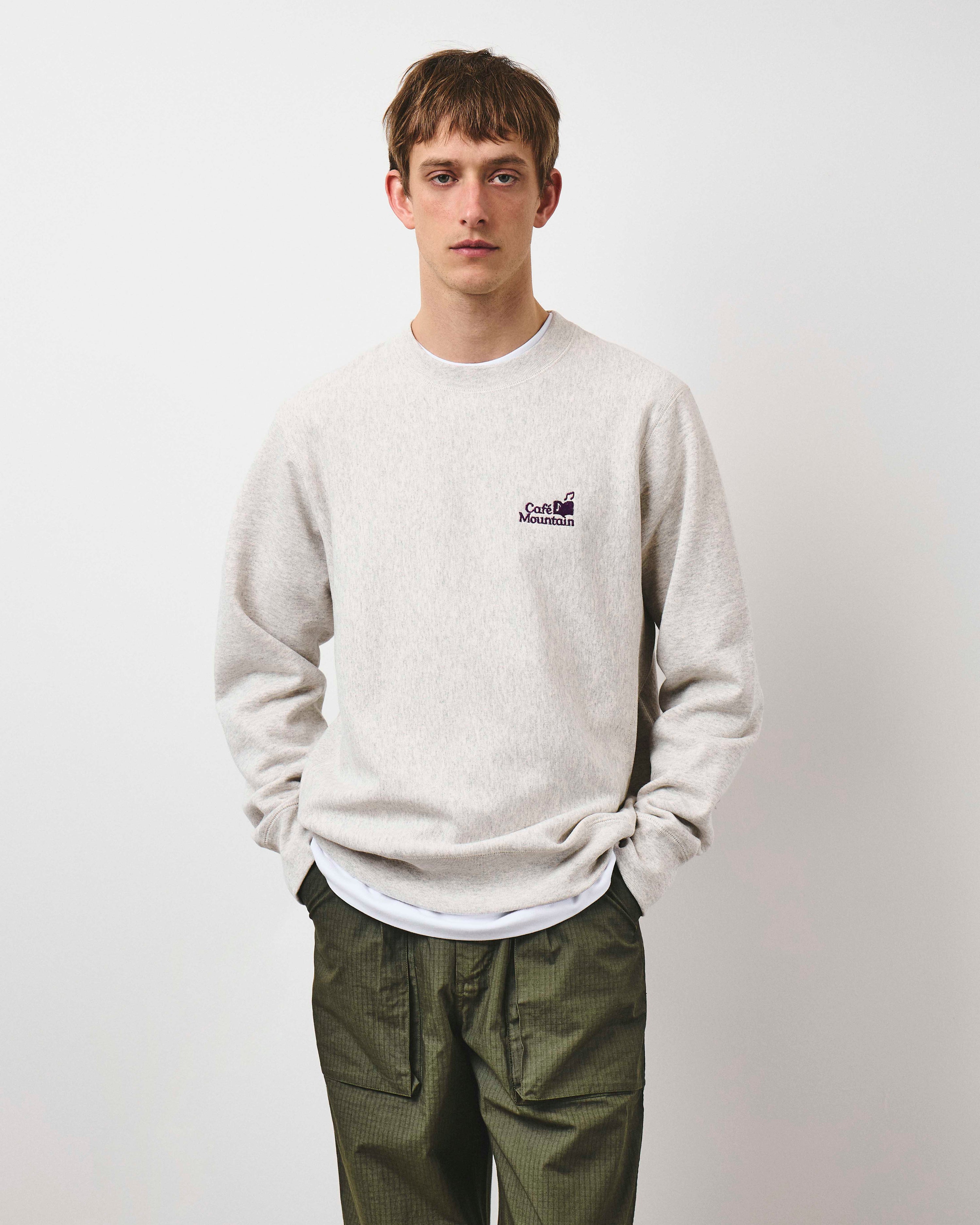 Sounds from The Mountain Crew Sweat - Vintage Heather