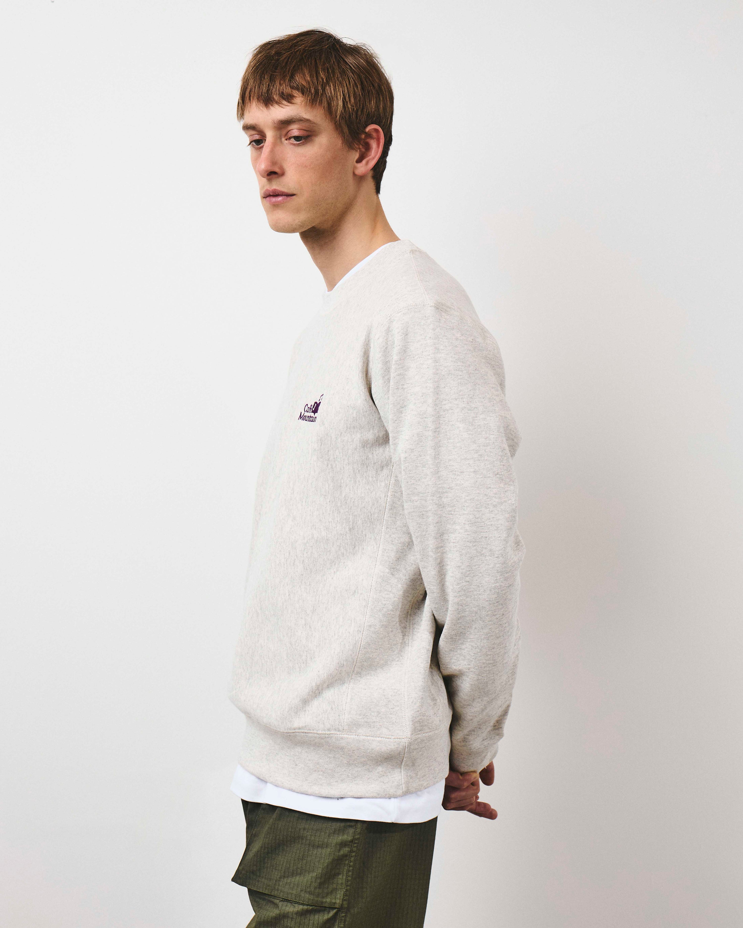 Sounds from The Mountain Crew Sweat - Vintage Heather