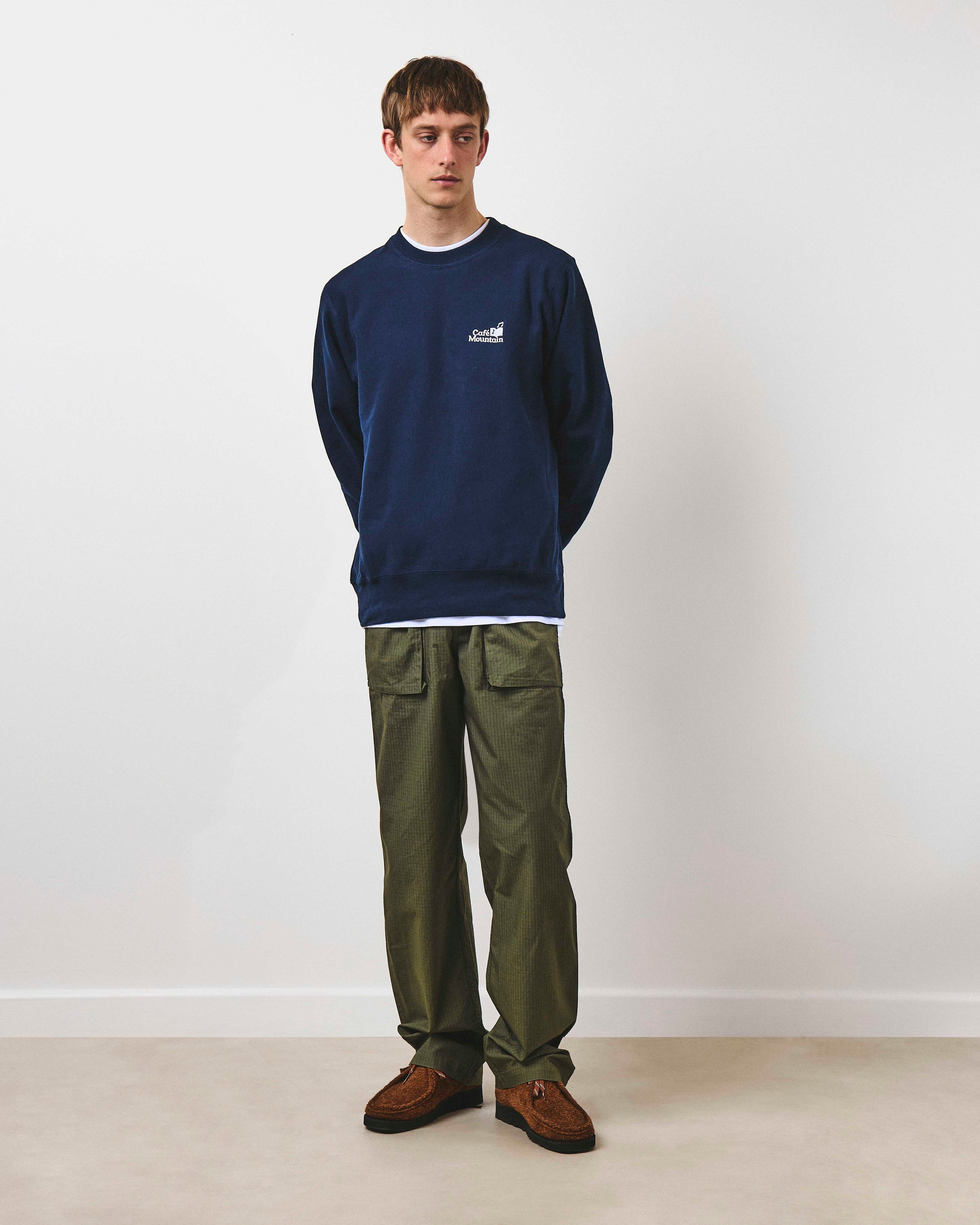 Sounds from The Mountain Crew Sweat - Deep Navy
