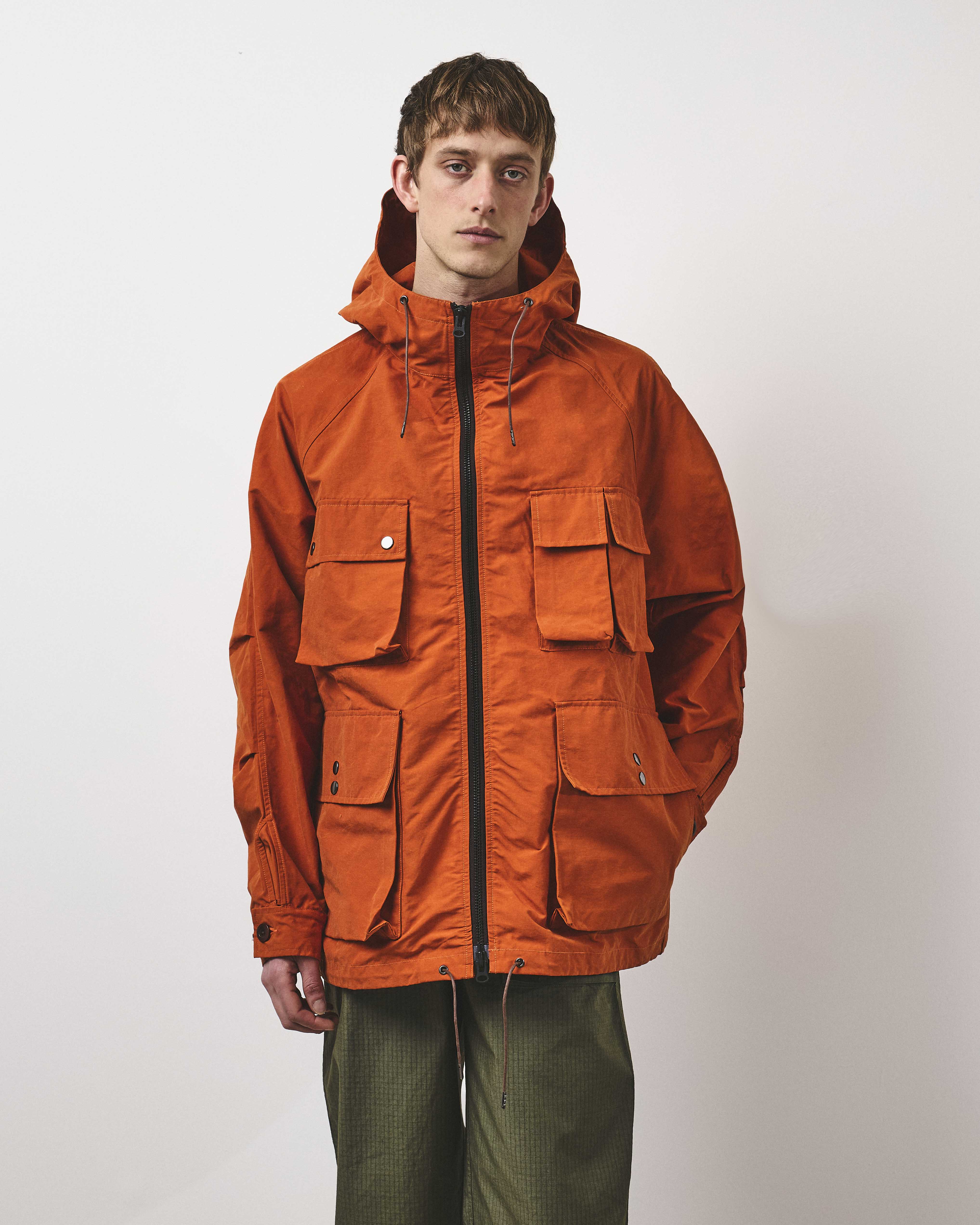 Telemark Mountain Smock - Vintage Orange | Café Mountain