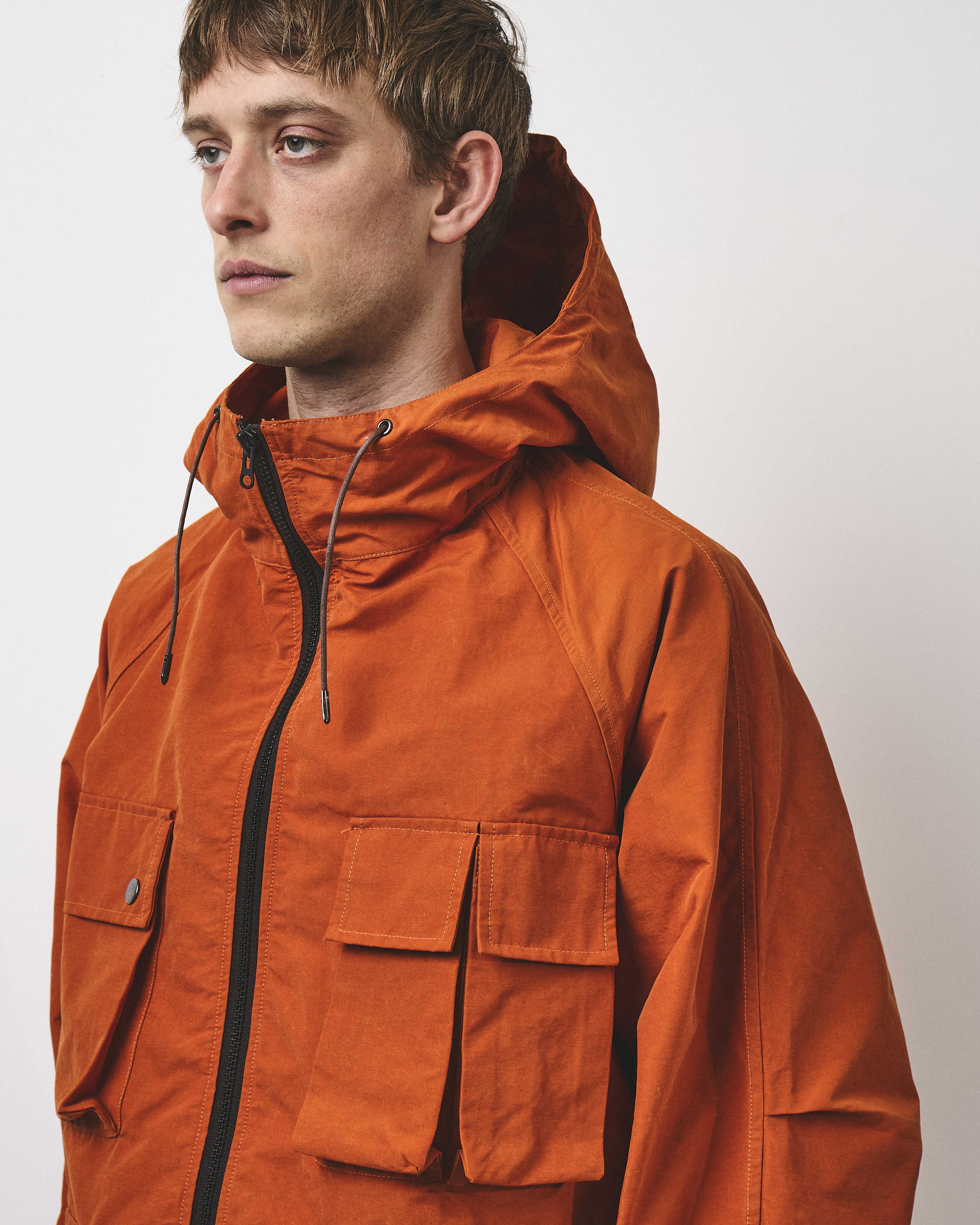 Telemark Mountain Smock - Vintage Orange | Café Mountain