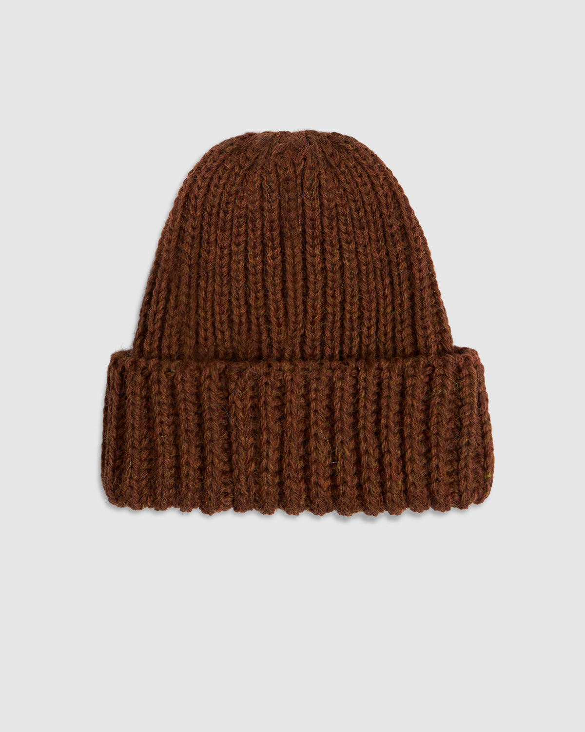 Wool Toque Beanie - Rust