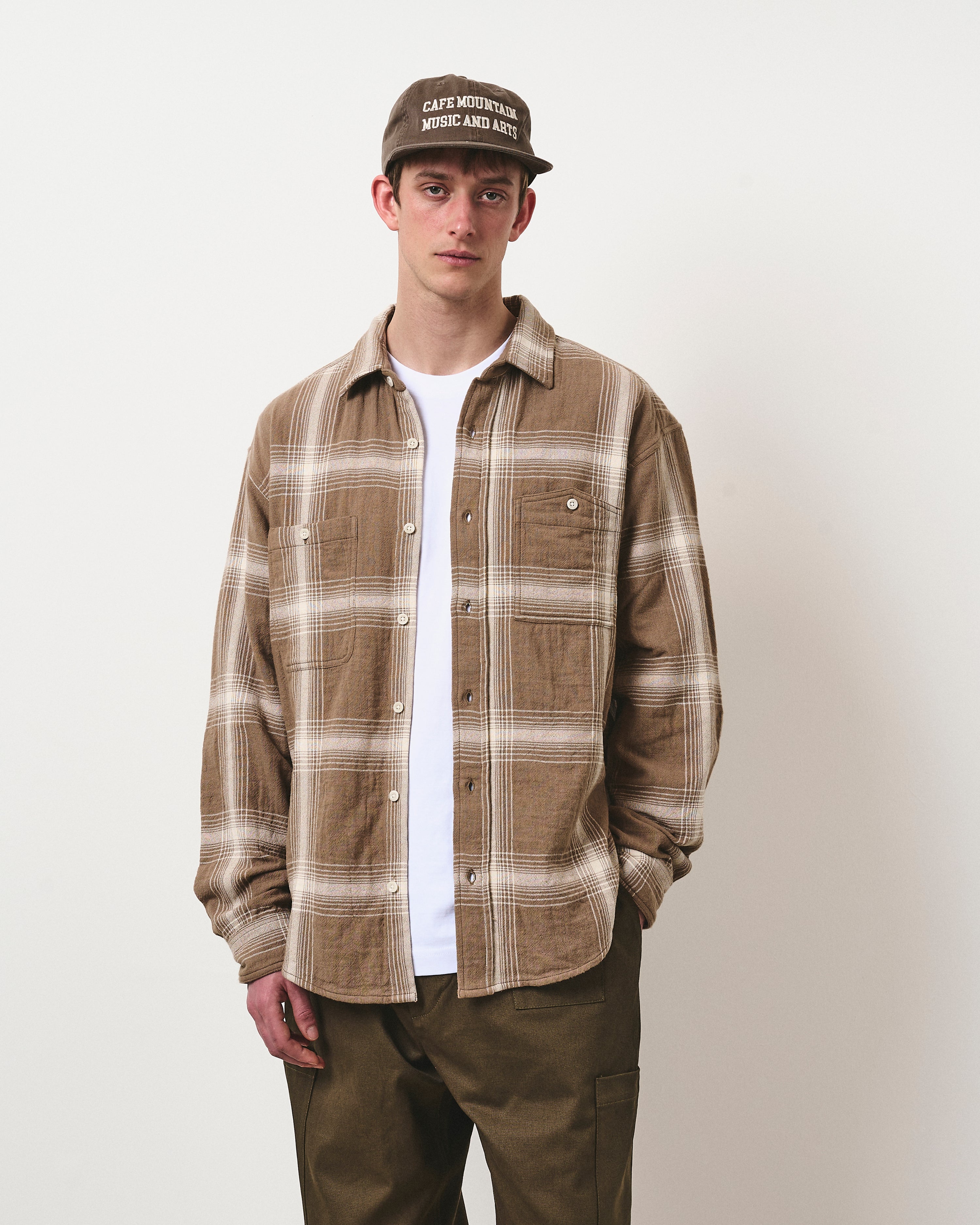 Tumble Check Heritage Shirt - Rusk