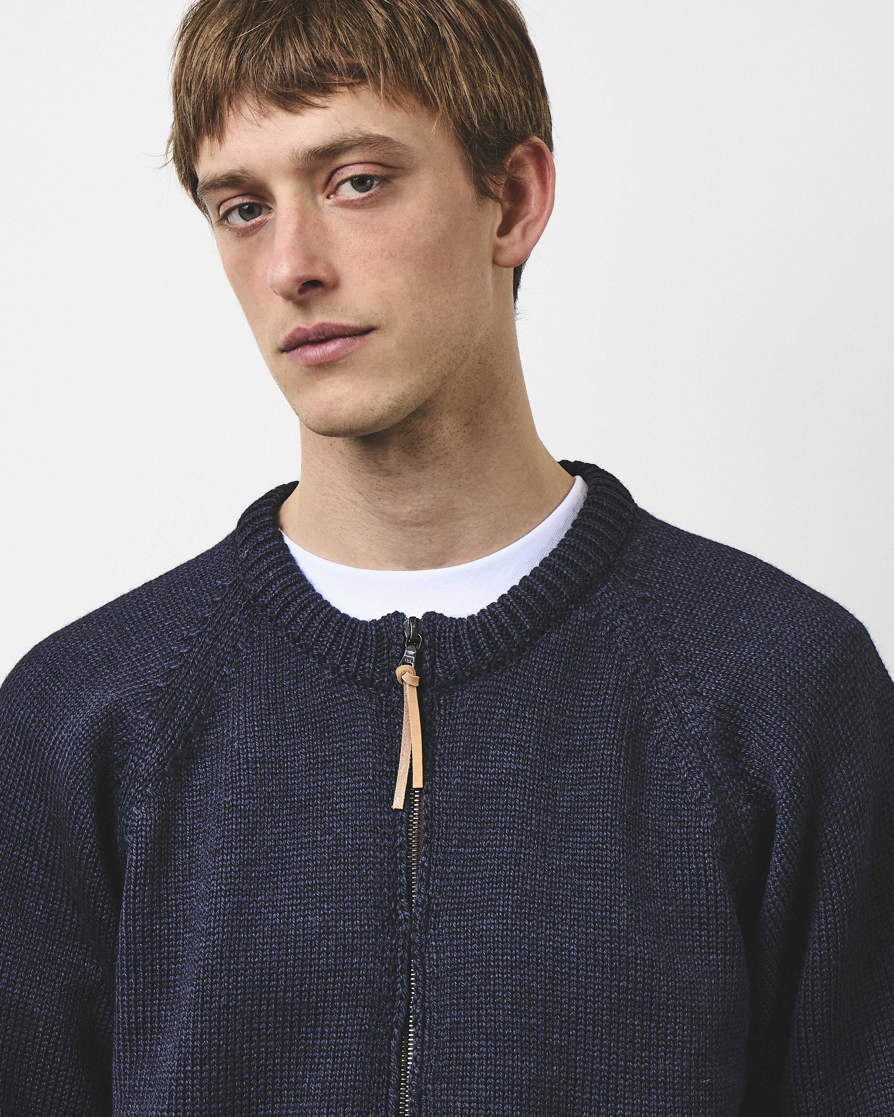 Holmes Raglan Wool Knit - Natural | Café Mountain