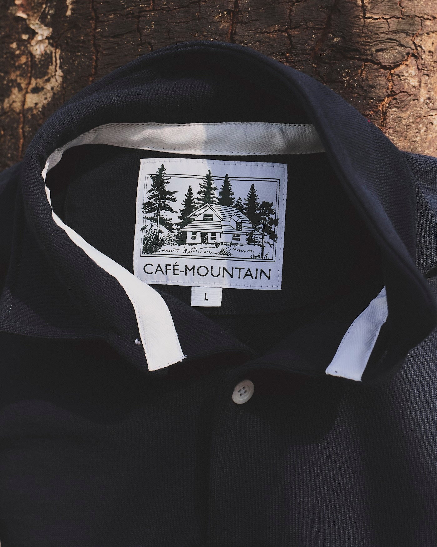 Block Stripe Sportsman Shirt - Navy and Kiwi