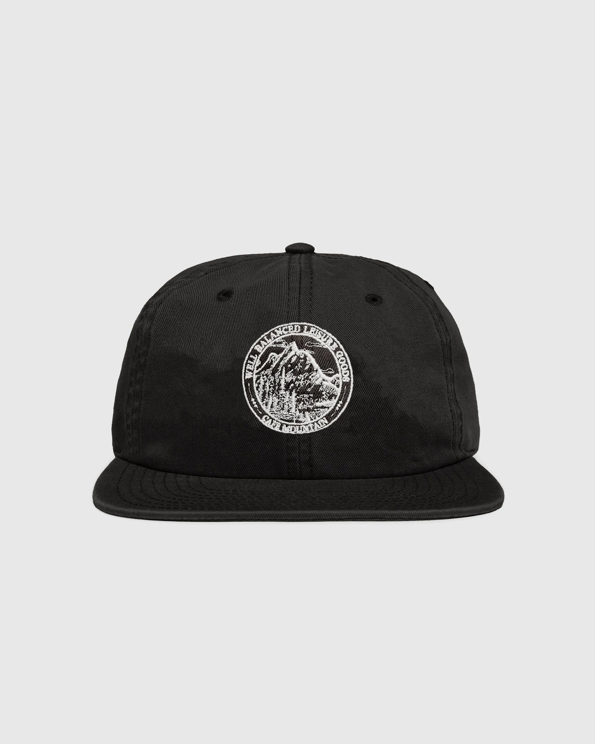 Members Stamp Cap - Washed Black